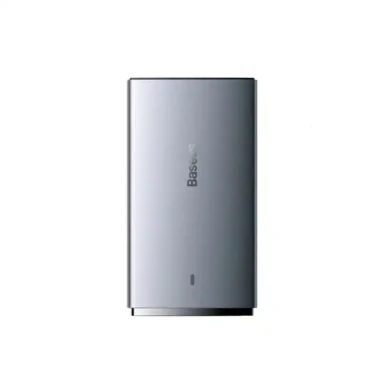 شارژر دیواری دو پورت باسئوس مدل GaN5 Pro Ultra Slim توان 65 وات (همراه کابل)