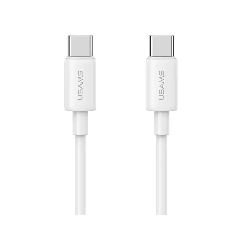 کابل شارژ USB-C to USB-C یوسمز مدل US-SJ711 با طول 1 متر توان 60 وات